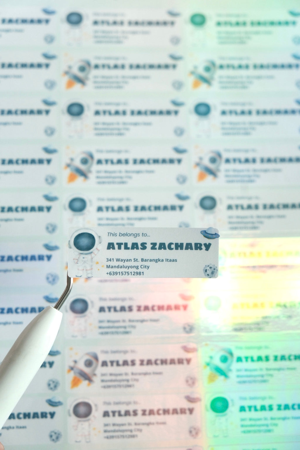 Personalized Name Sticker Labels