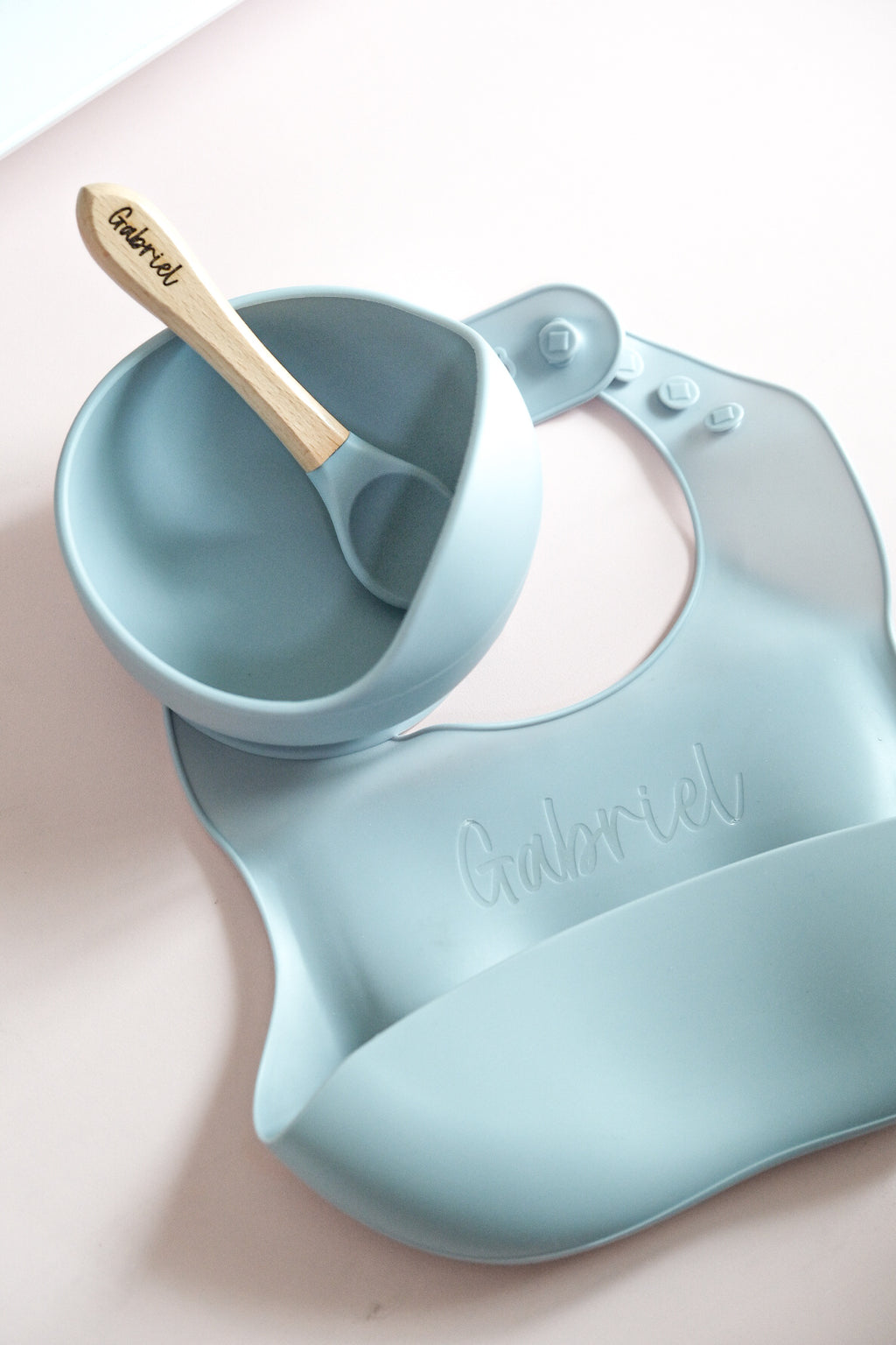 Personalized Baby Feeding Silicone Set