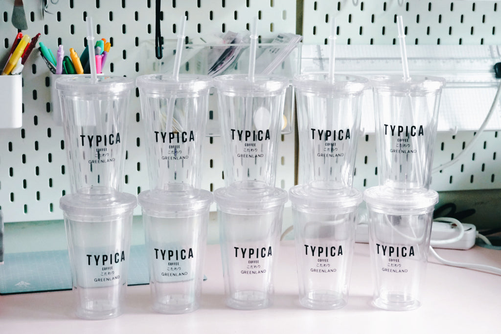 Personalized Double Walled Tumbler with Straw