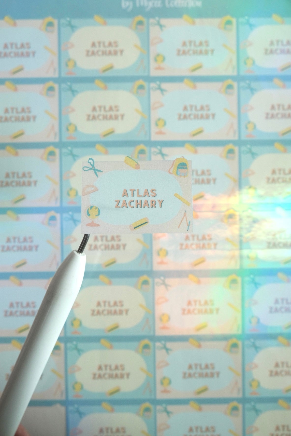 Personalized Name Sticker Labels