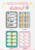 Personalized Name Sticker Labels
