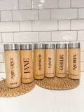 Insulated Bamboo Tumbler with Tea Diffuser