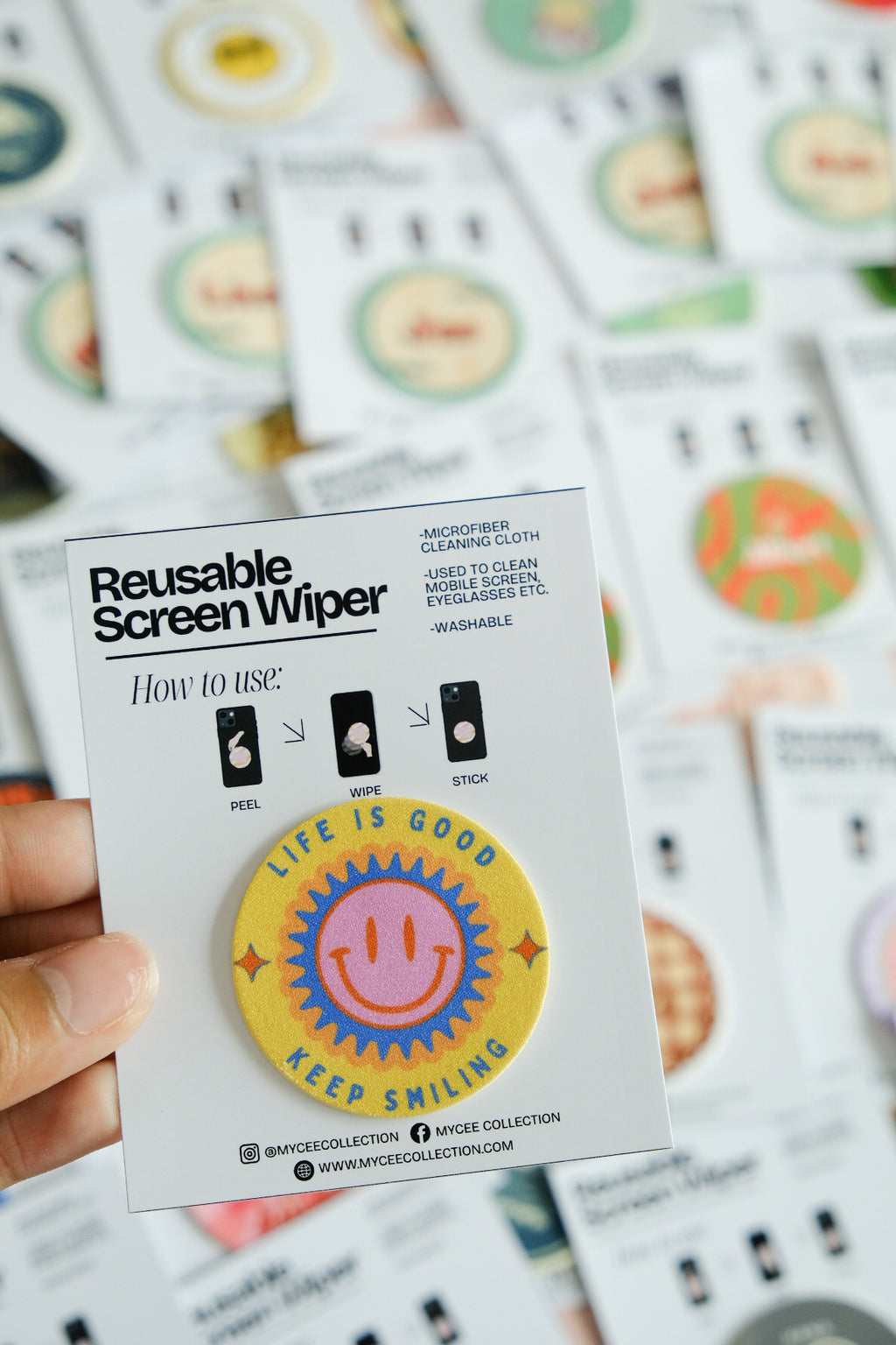 Personalized Screen Wiper Microfiber Cloth