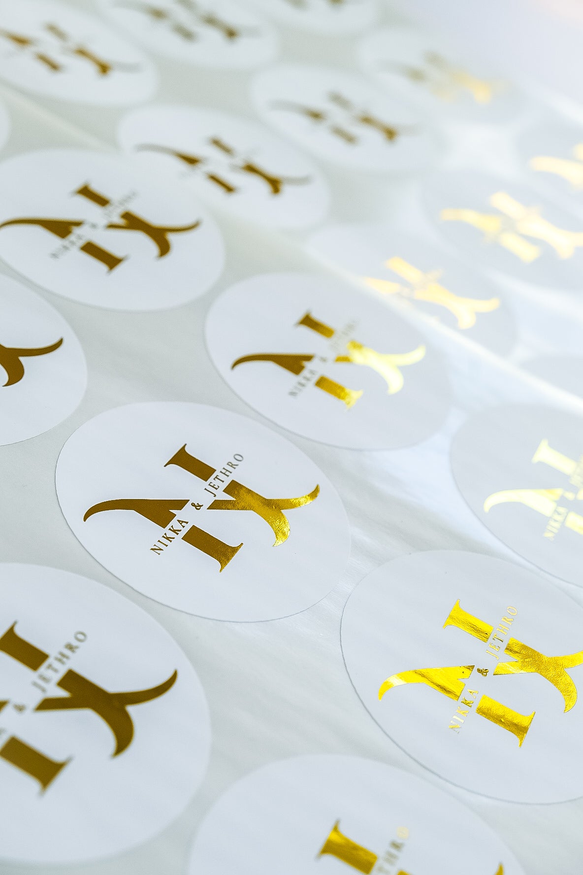 A4 Pre-cut Foiled Premium Sticker Labels