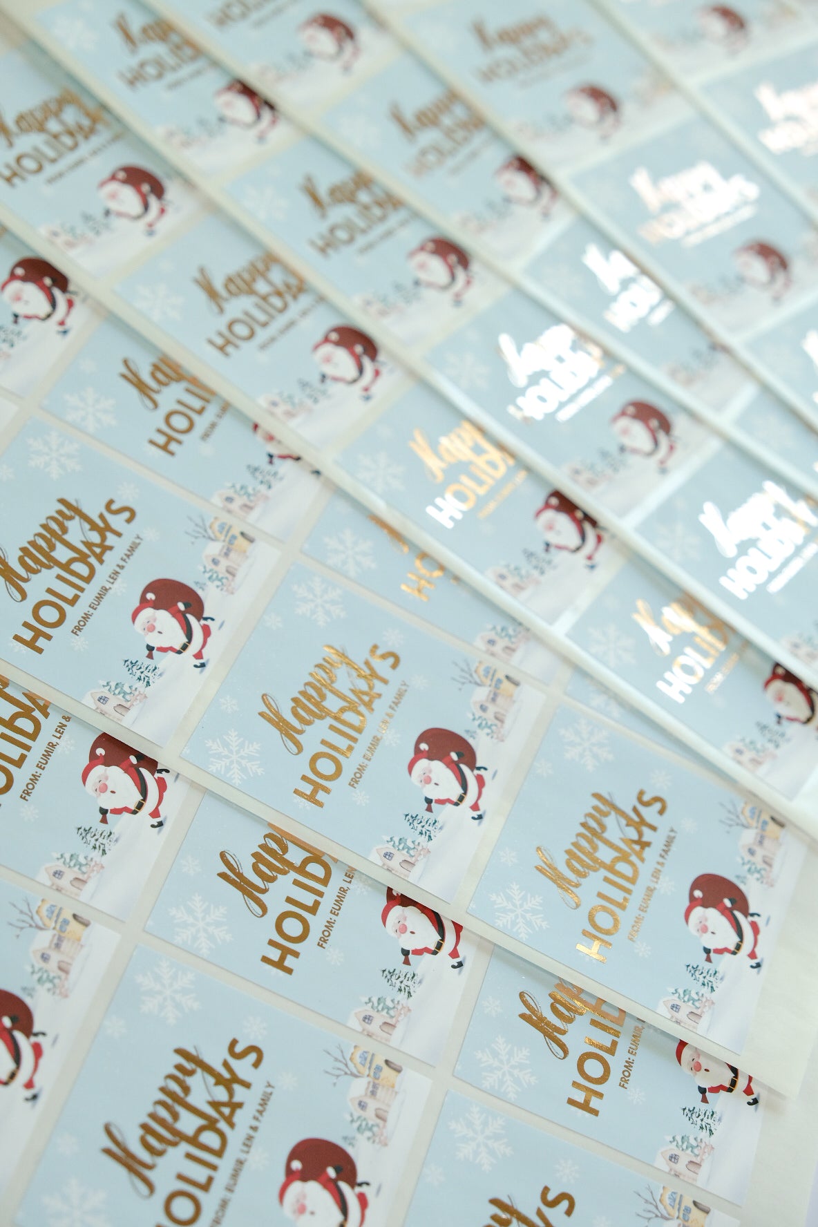 A4 Pre-cut Foiled Premium Sticker Labels