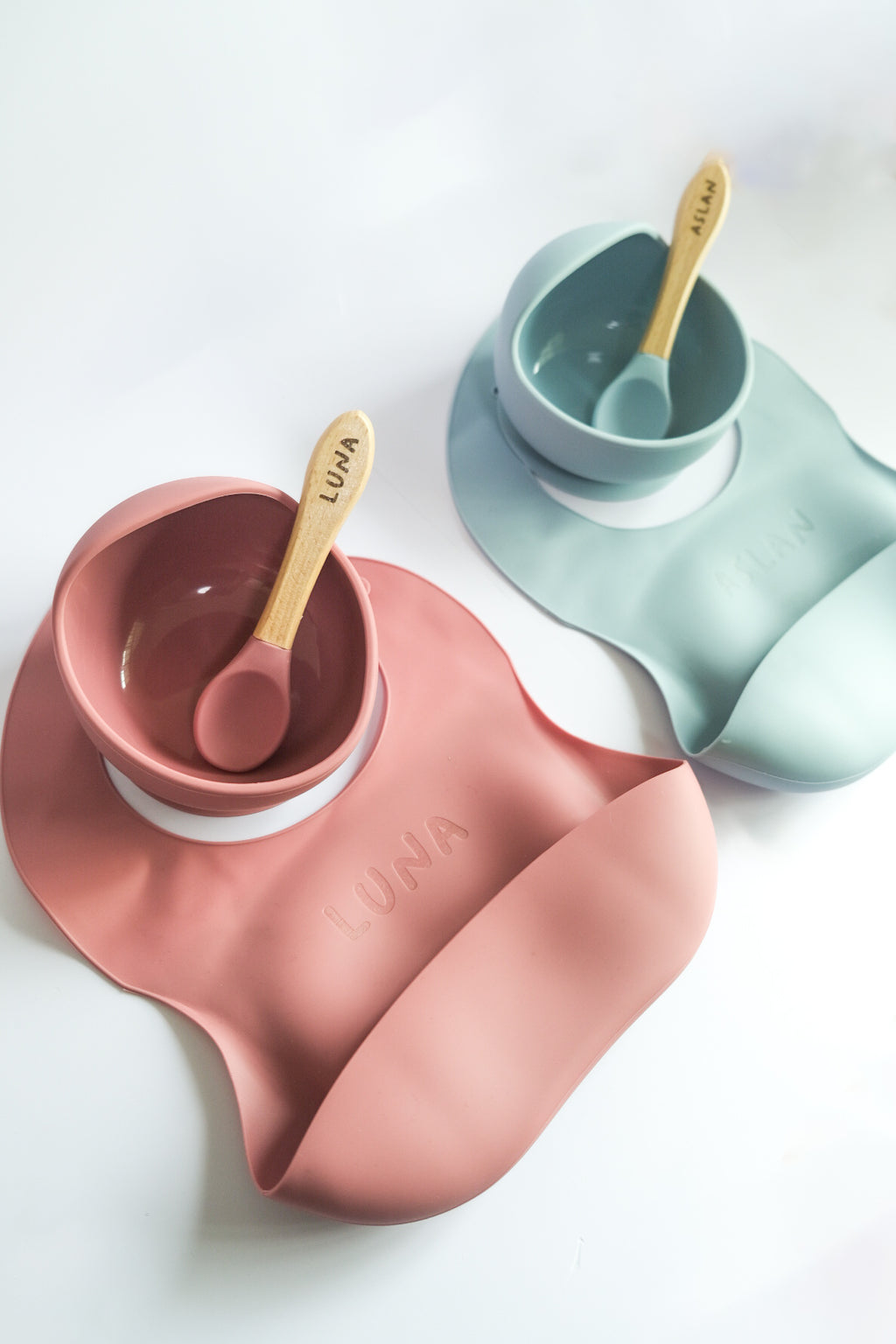 Personalized Baby Feeding Silicone Set