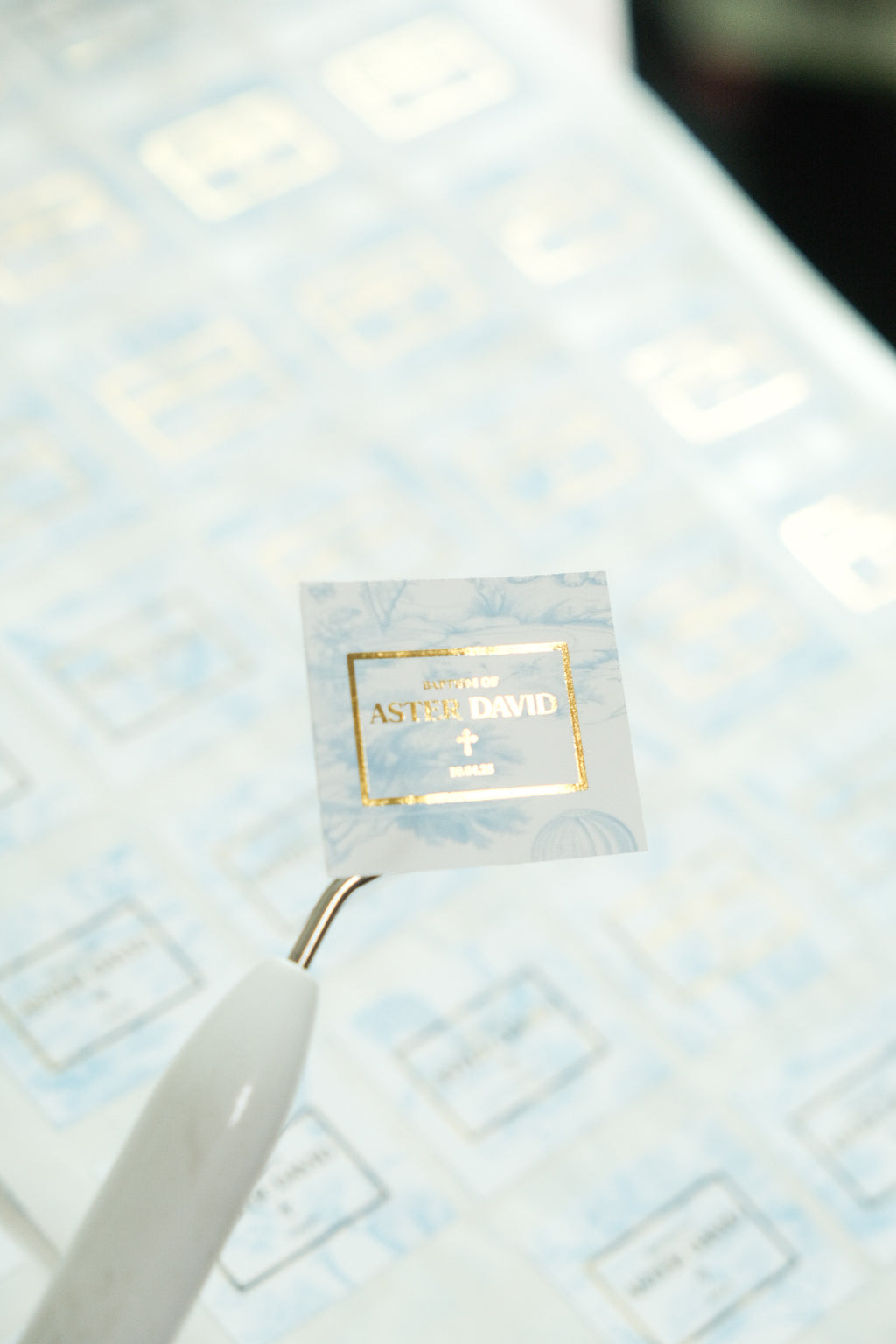 A4 Pre-cut Foiled Premium Sticker Labels