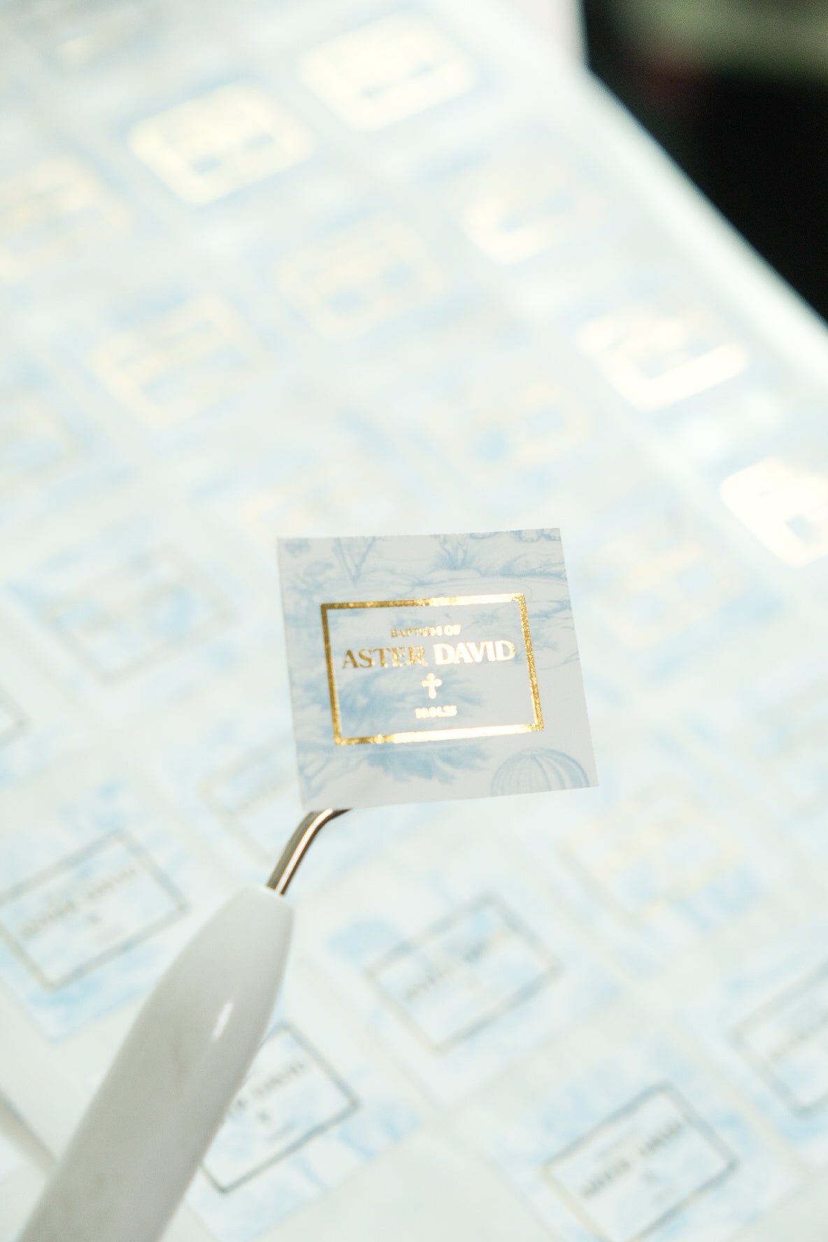 A4 Pre-cut Foiled Premium Sticker Labels