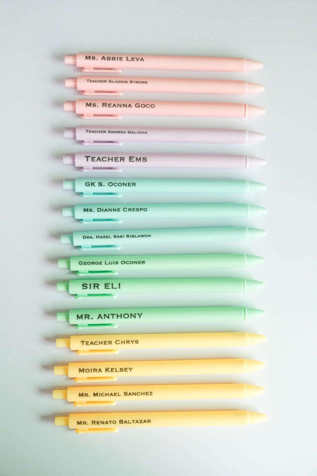 Personalized Macaroon Pens