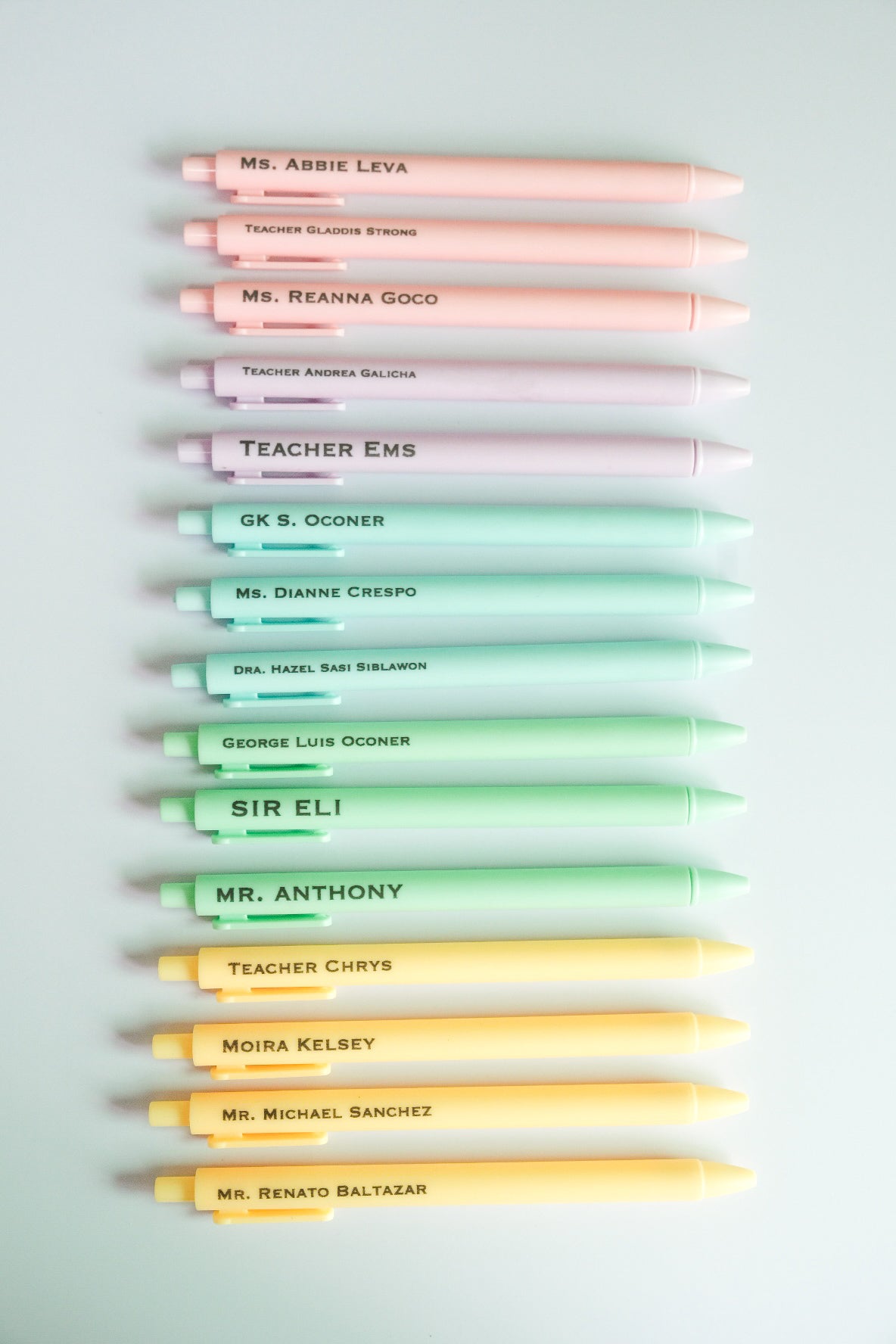Personalized Macaroon Pens