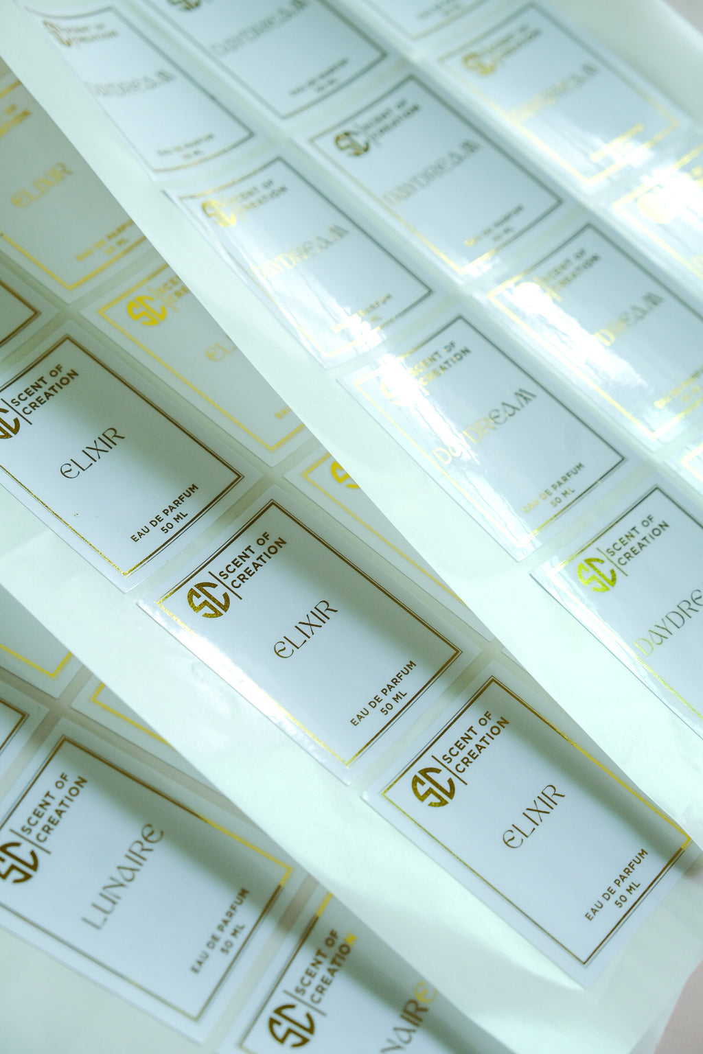 A4 Pre-cut Foiled Premium Sticker Labels
