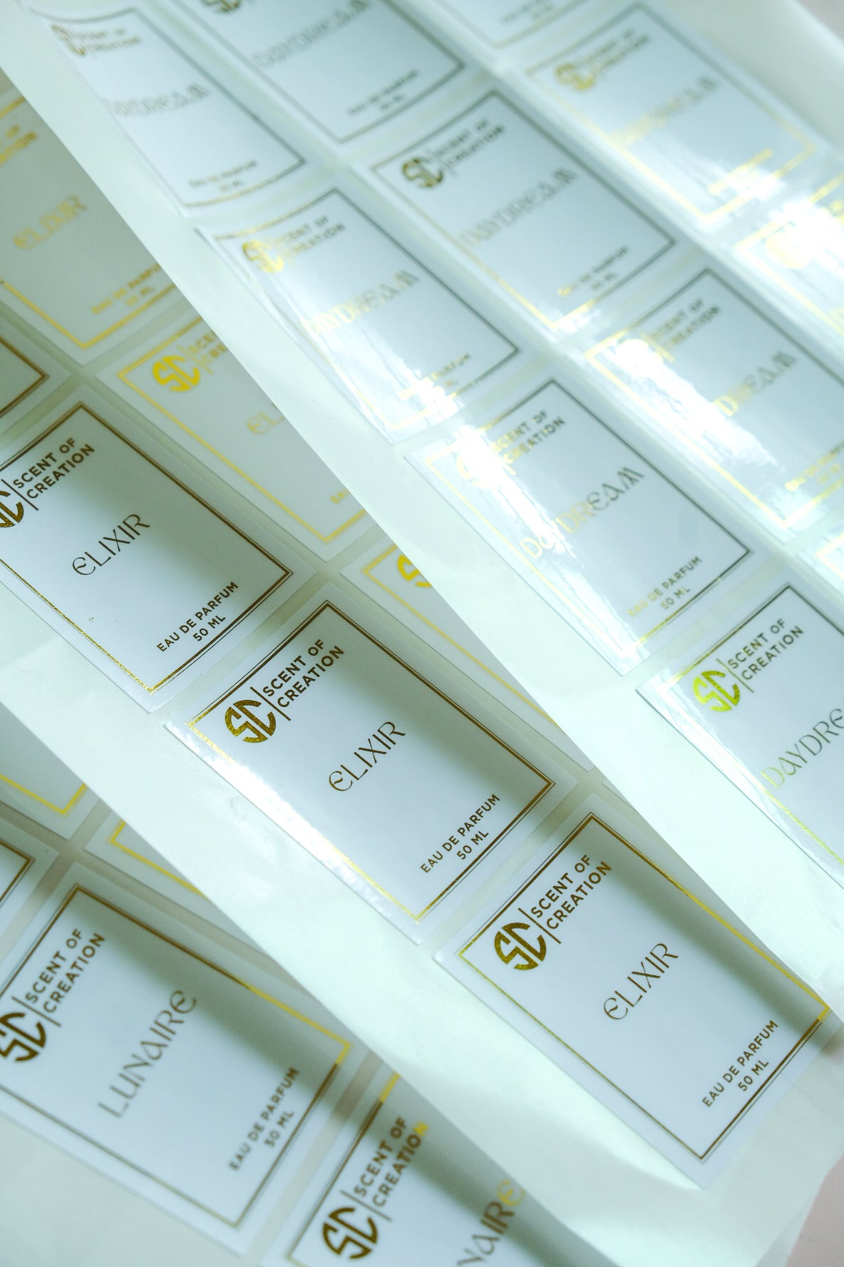 A4 Pre-cut Foiled Premium Sticker Labels