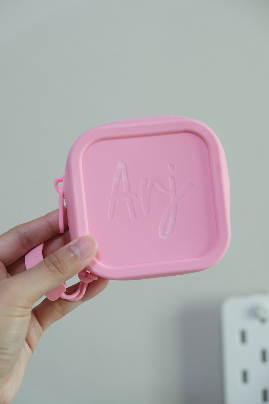 Personalized Silicone Pouch