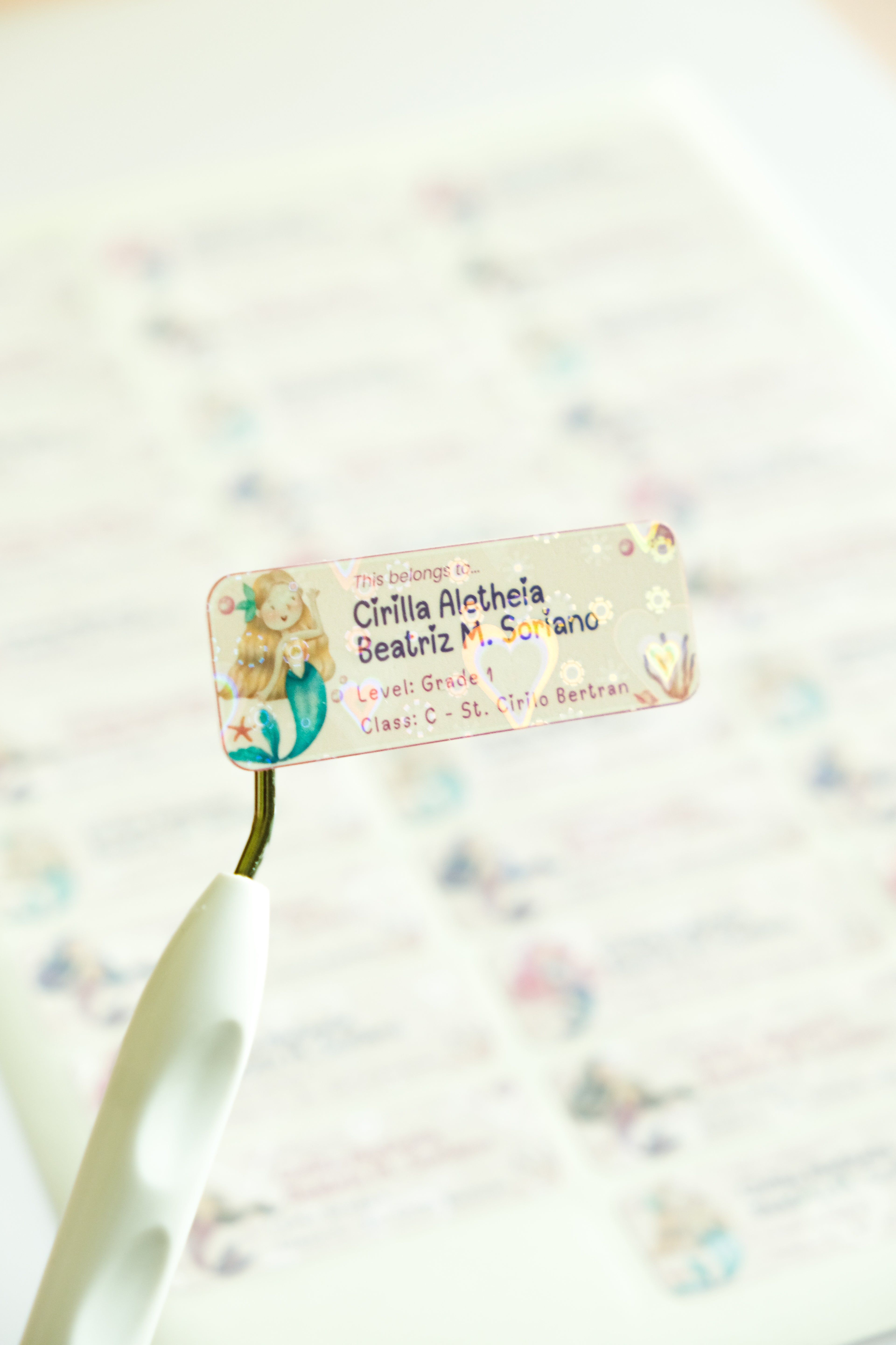 Personalized Name Sticker Labels