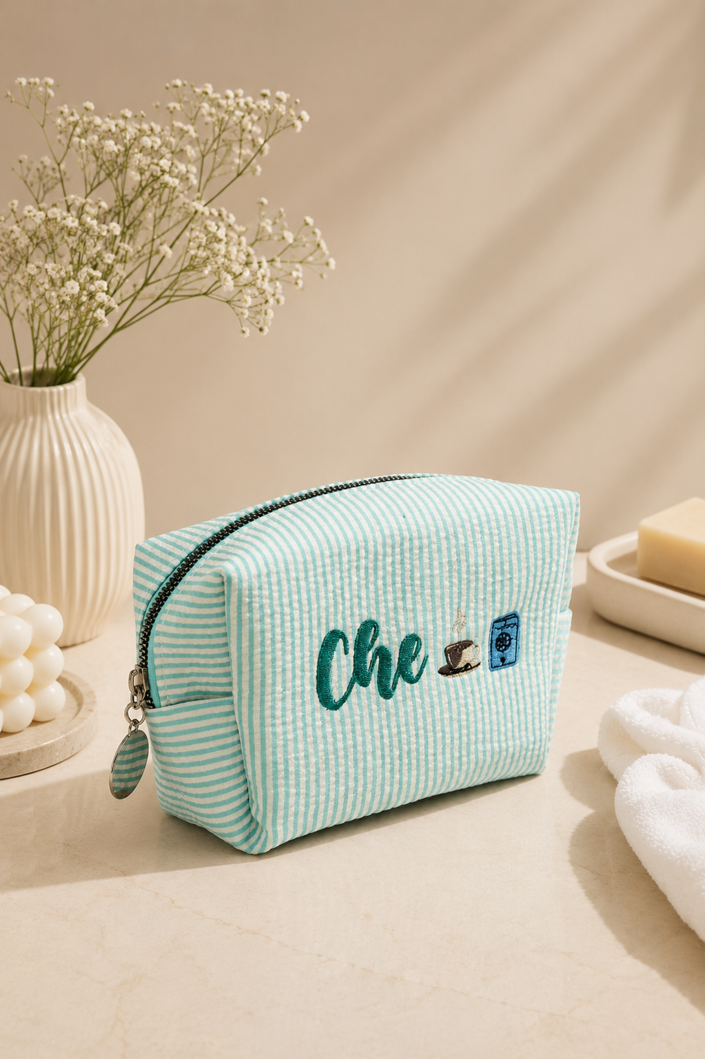 Stripe Pouch