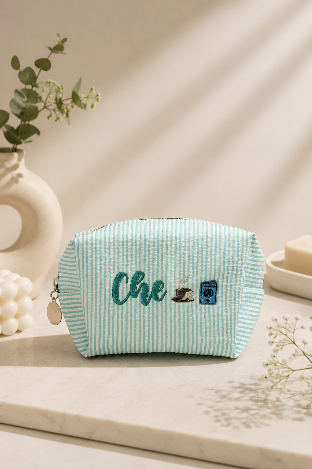 Stripe Pouch